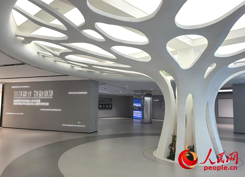 武创院展厅。人民网记者 周雯摄